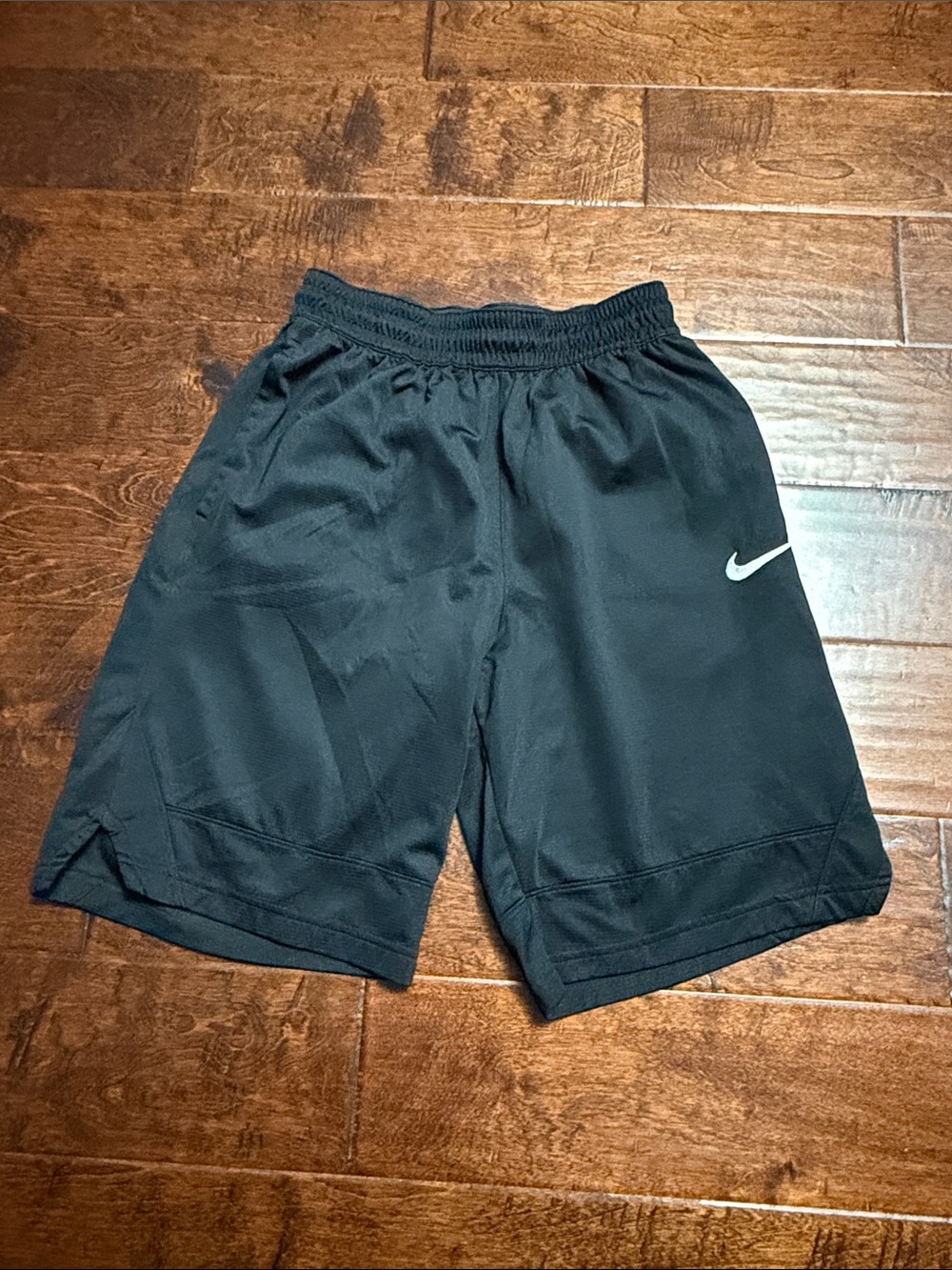 Nike Black Shorts with White Swoosh